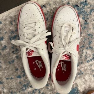 Red and white air forces